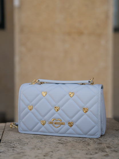 Gold heart purse