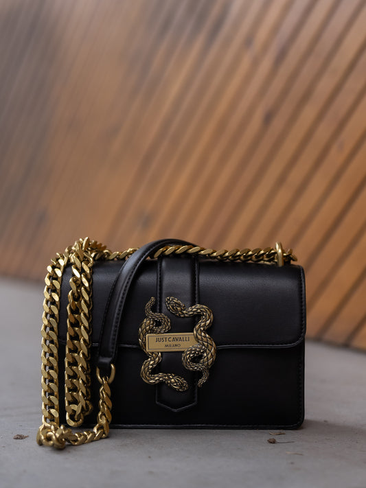 Snake chain purse