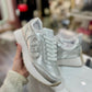 Silver sneaker