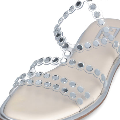 Sandal pvc transparent