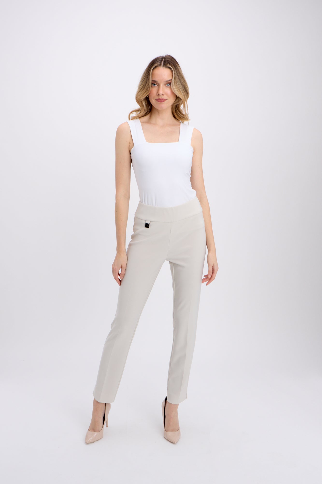 High-waisted Formal Trousers