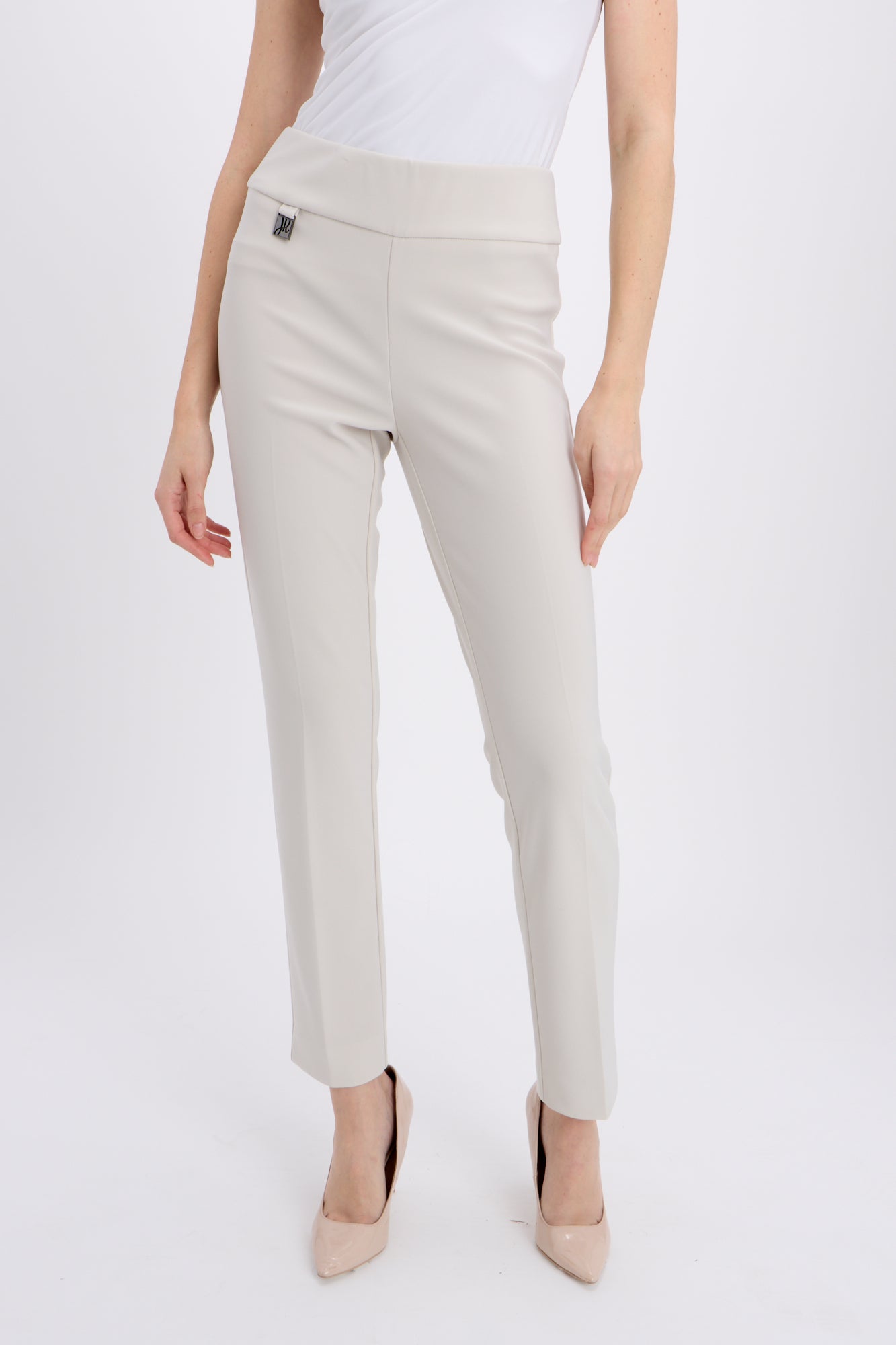 High-waisted Formal Trousers