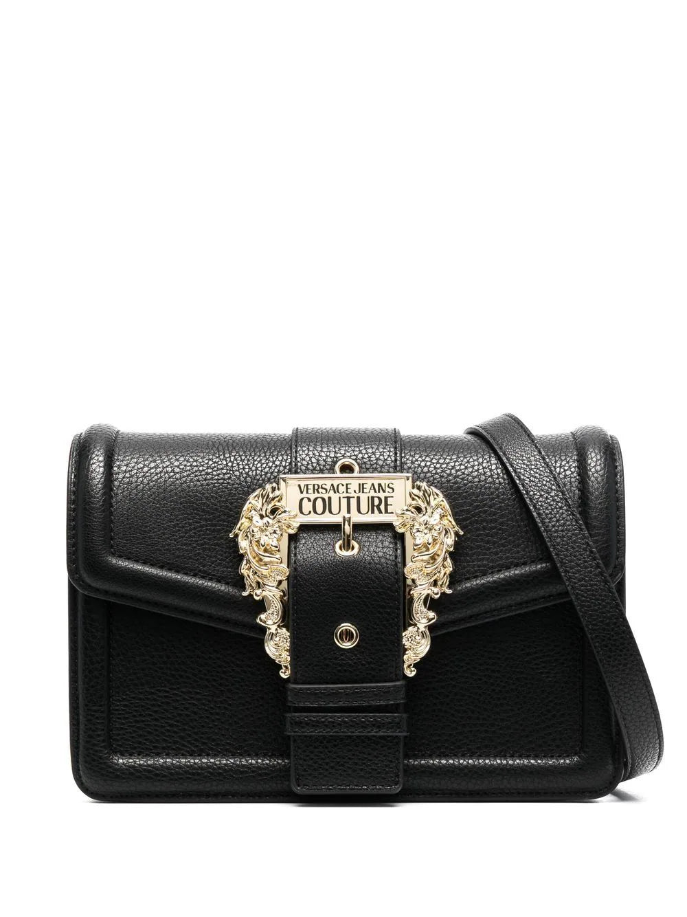 Baroque-buckle shoulder bag