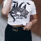 Leopard logo t-shirt