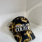 Cap with crome couture