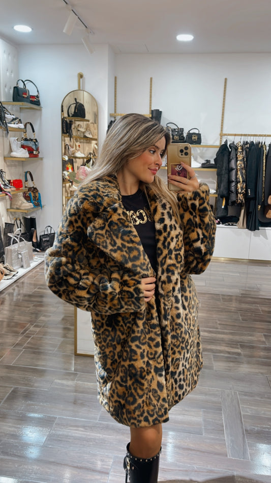 Leopard coat