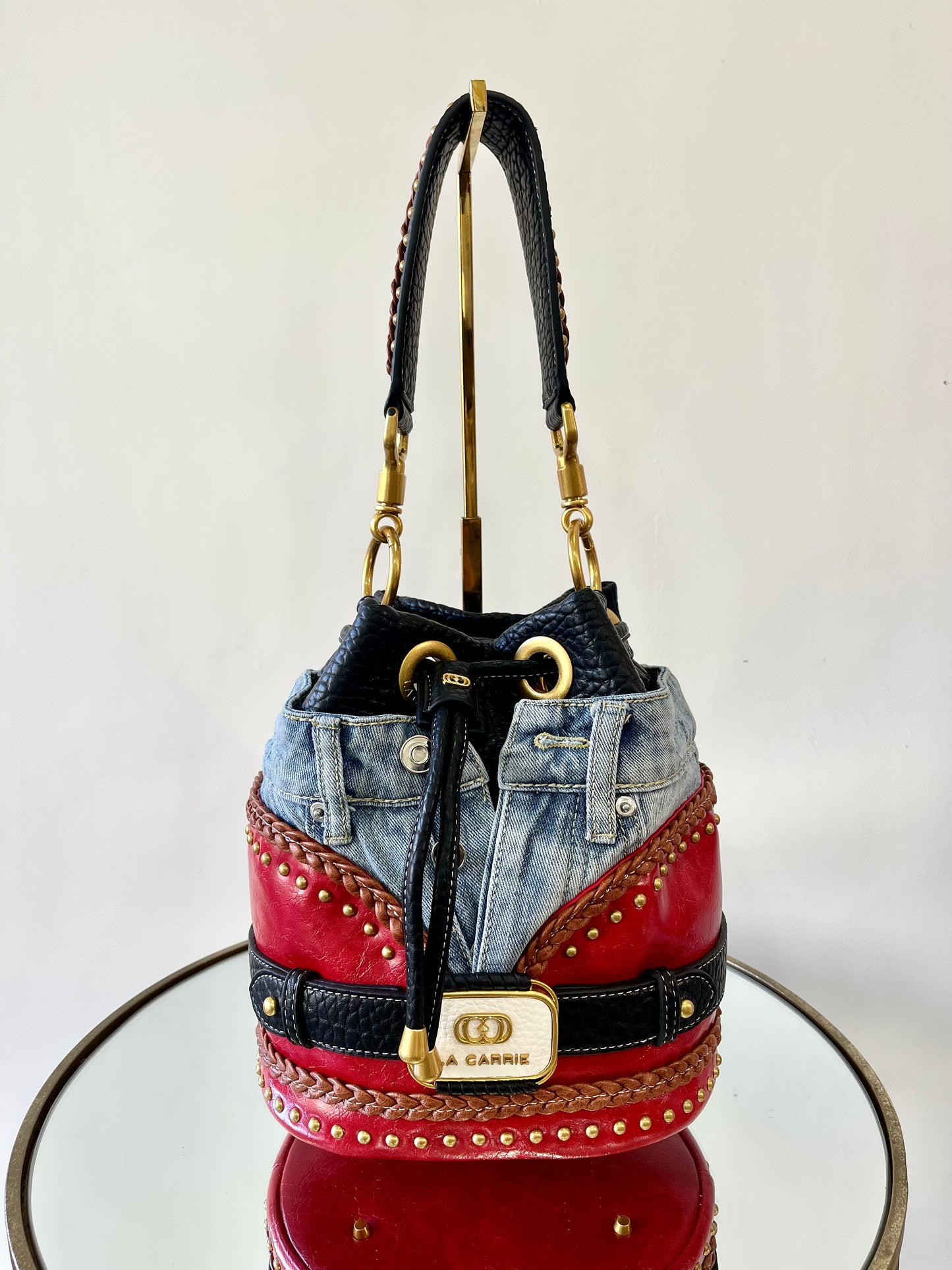 Jean bucket purse