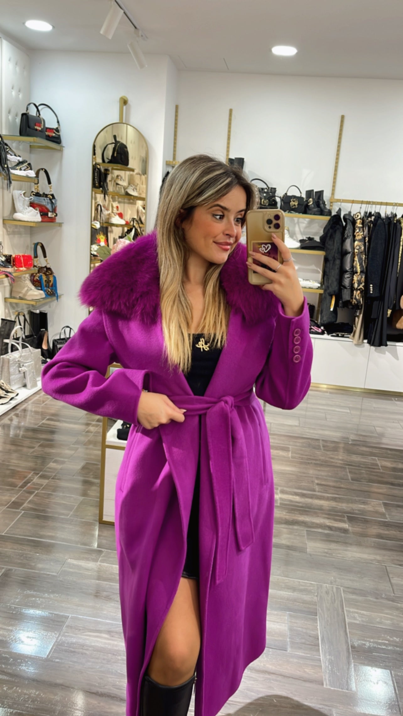 Purple jacket