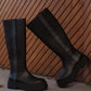 Boot double spreding black