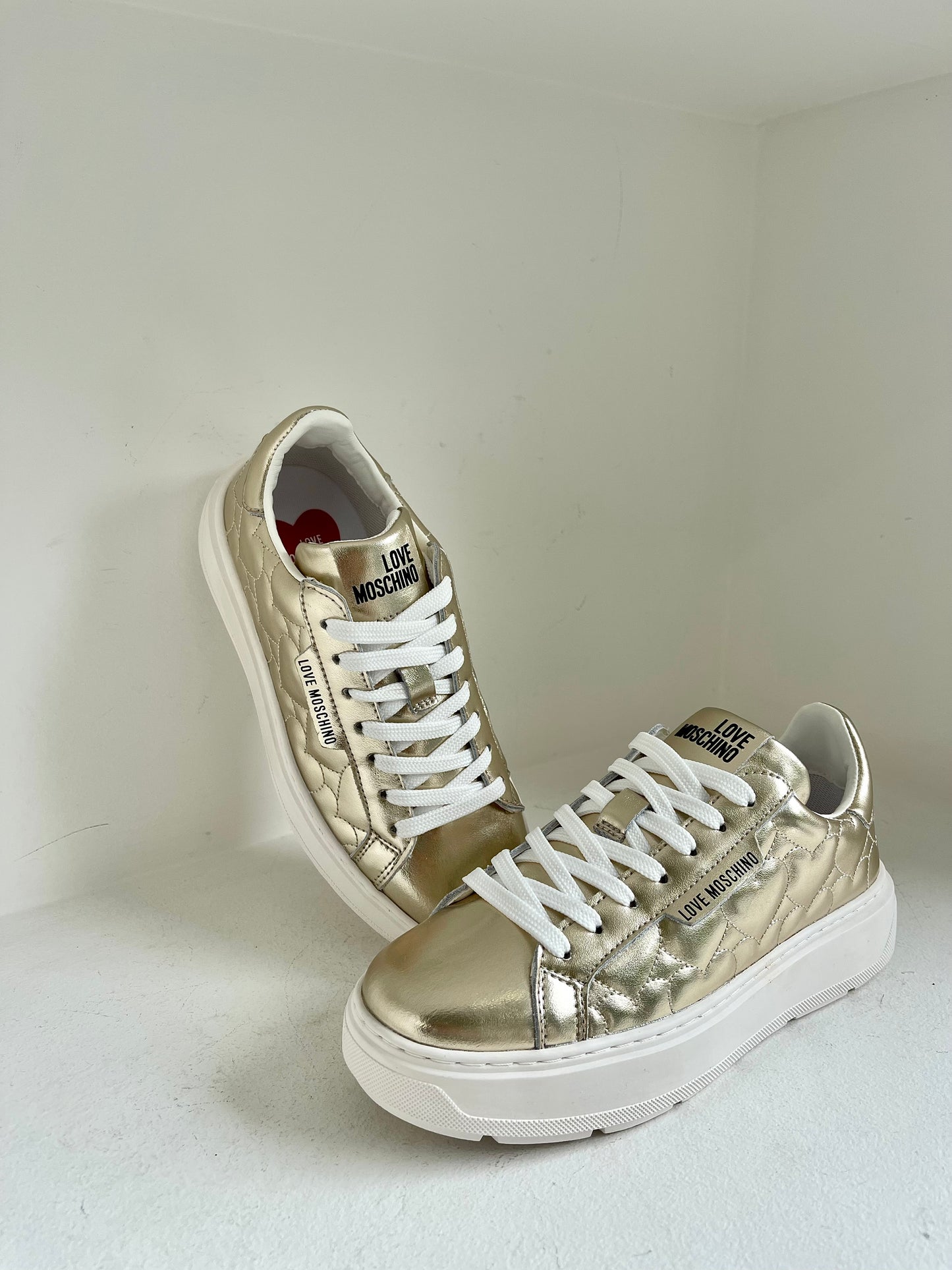 Gold sneaker