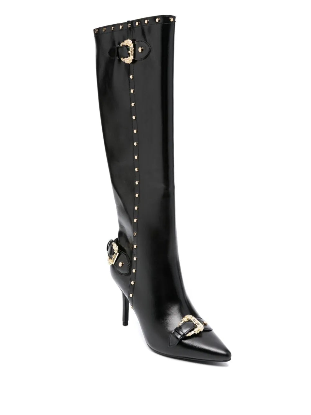 Baroque-buckle 100mm boots