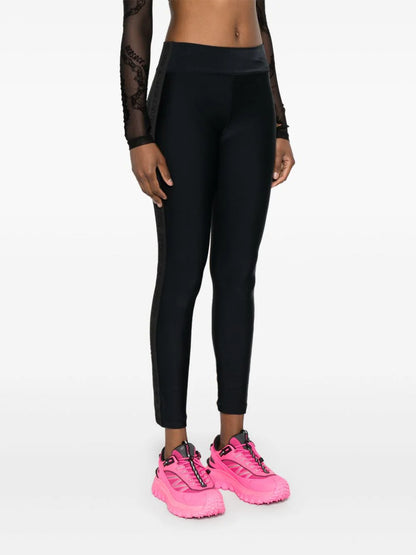 Logo-trim leggings