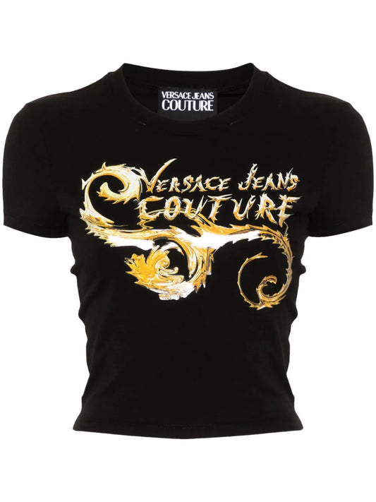 Chromo Couture cropped T-shirt