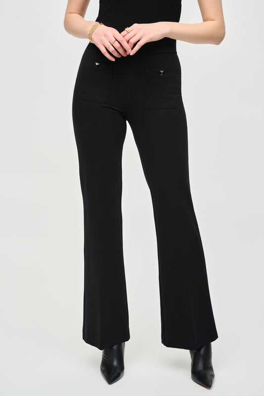 Sophisticated Flare-fit Trousers