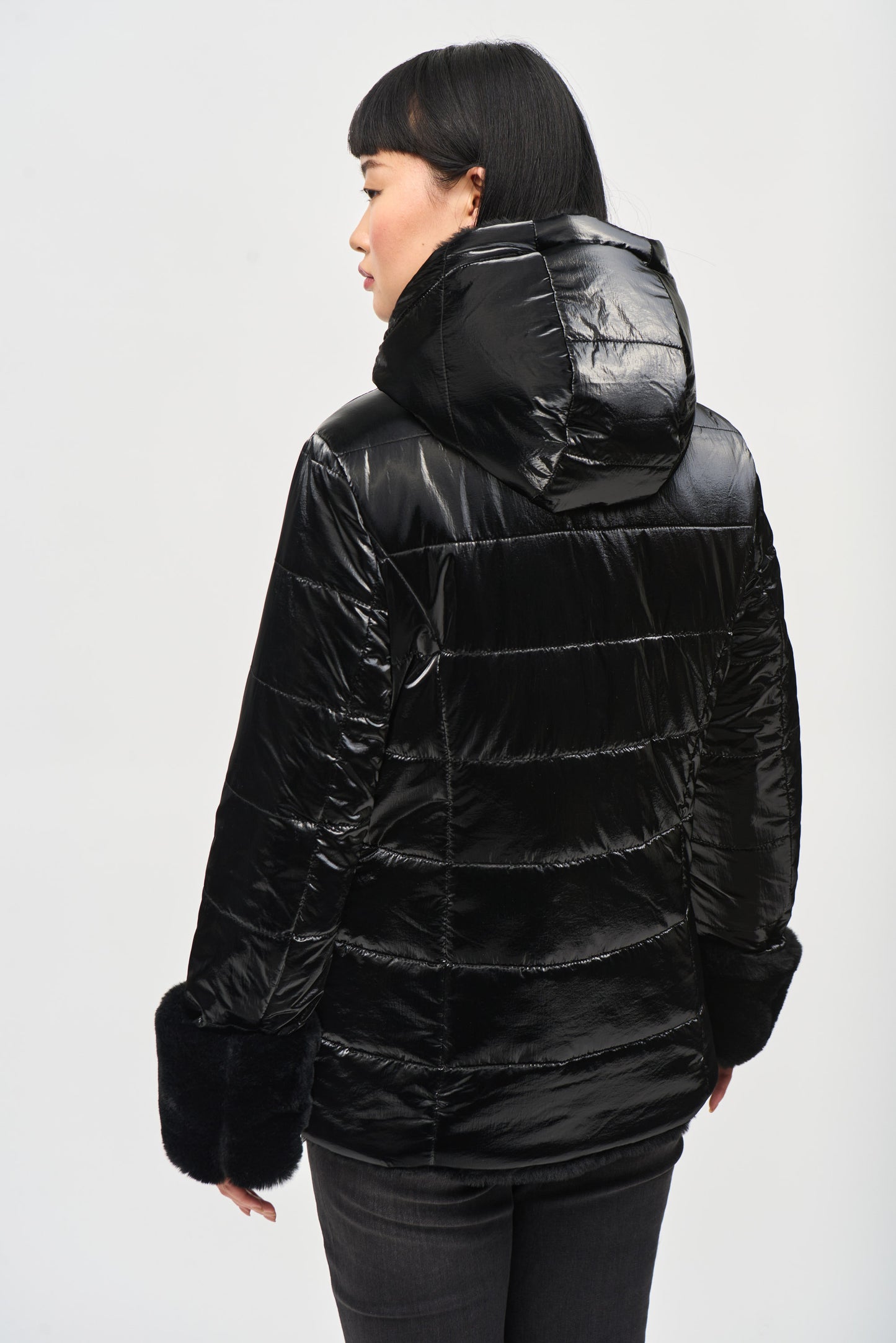 Hooded Quilted Puffer Jacket