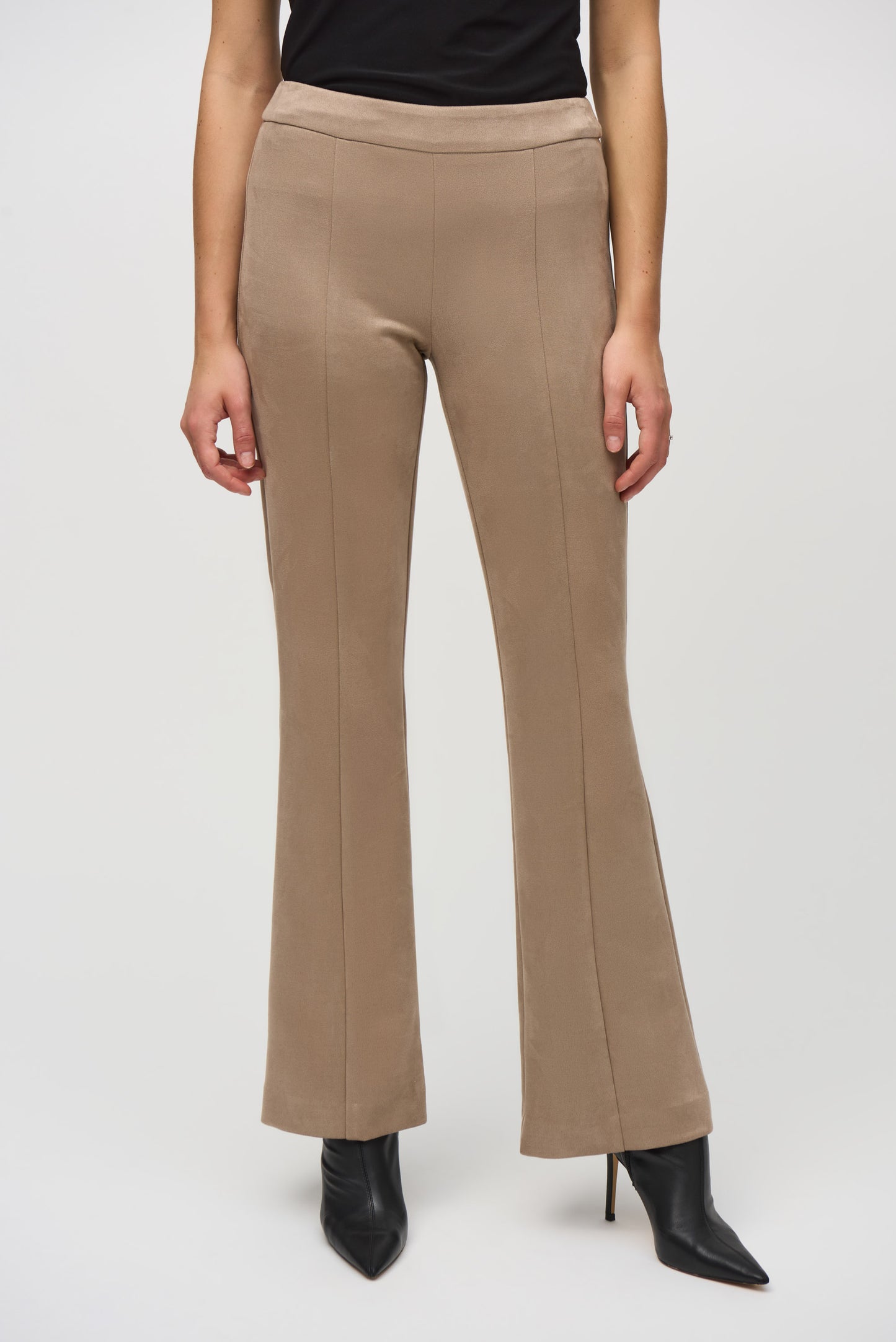 Flare Bottoms Fit Trousers Style