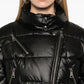 Baroque buckle puffer jacket