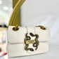 Small snake white purse