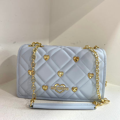 Gold heart purse