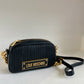 Leather black purse