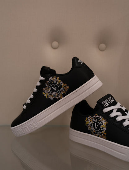 Black Versace Jeans Couture sneaker