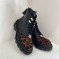 Animal print boot