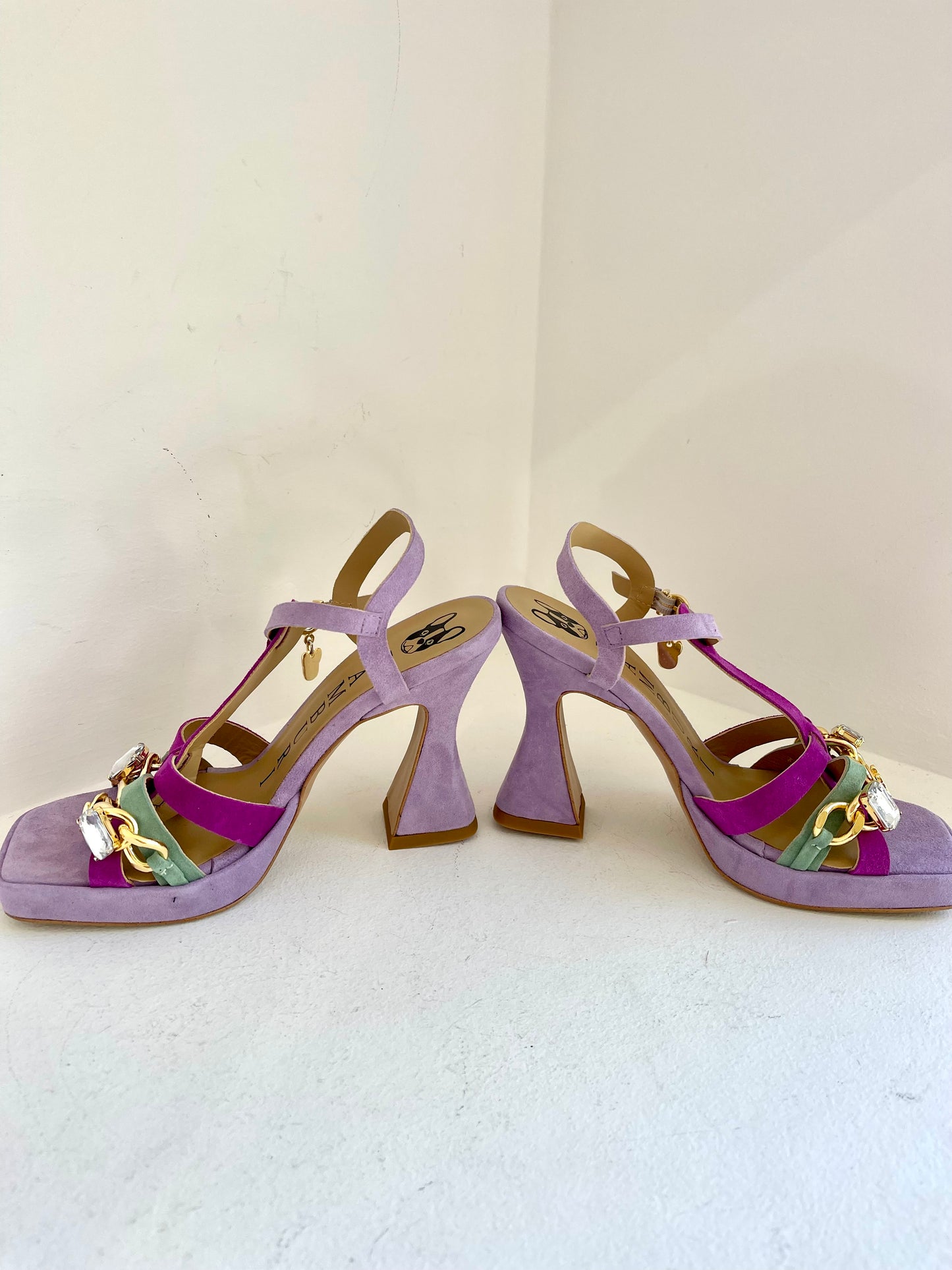 Purple sandal