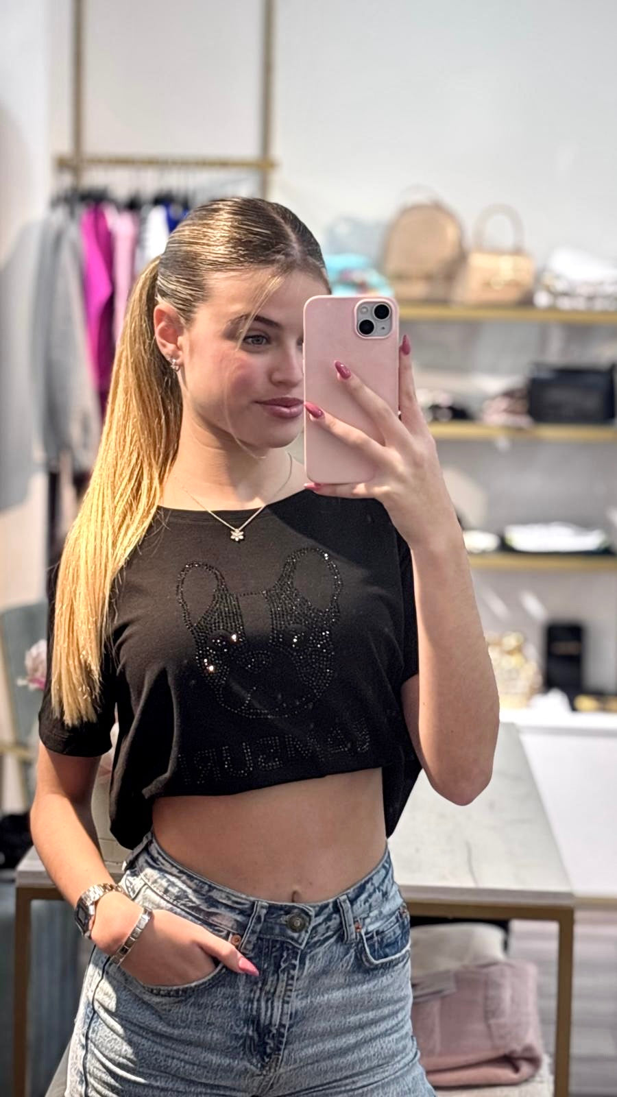 Black T-shirt