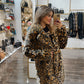 Leopard coat