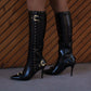 Baroque-buckle 100mm boots