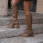 Biscotto knee boot