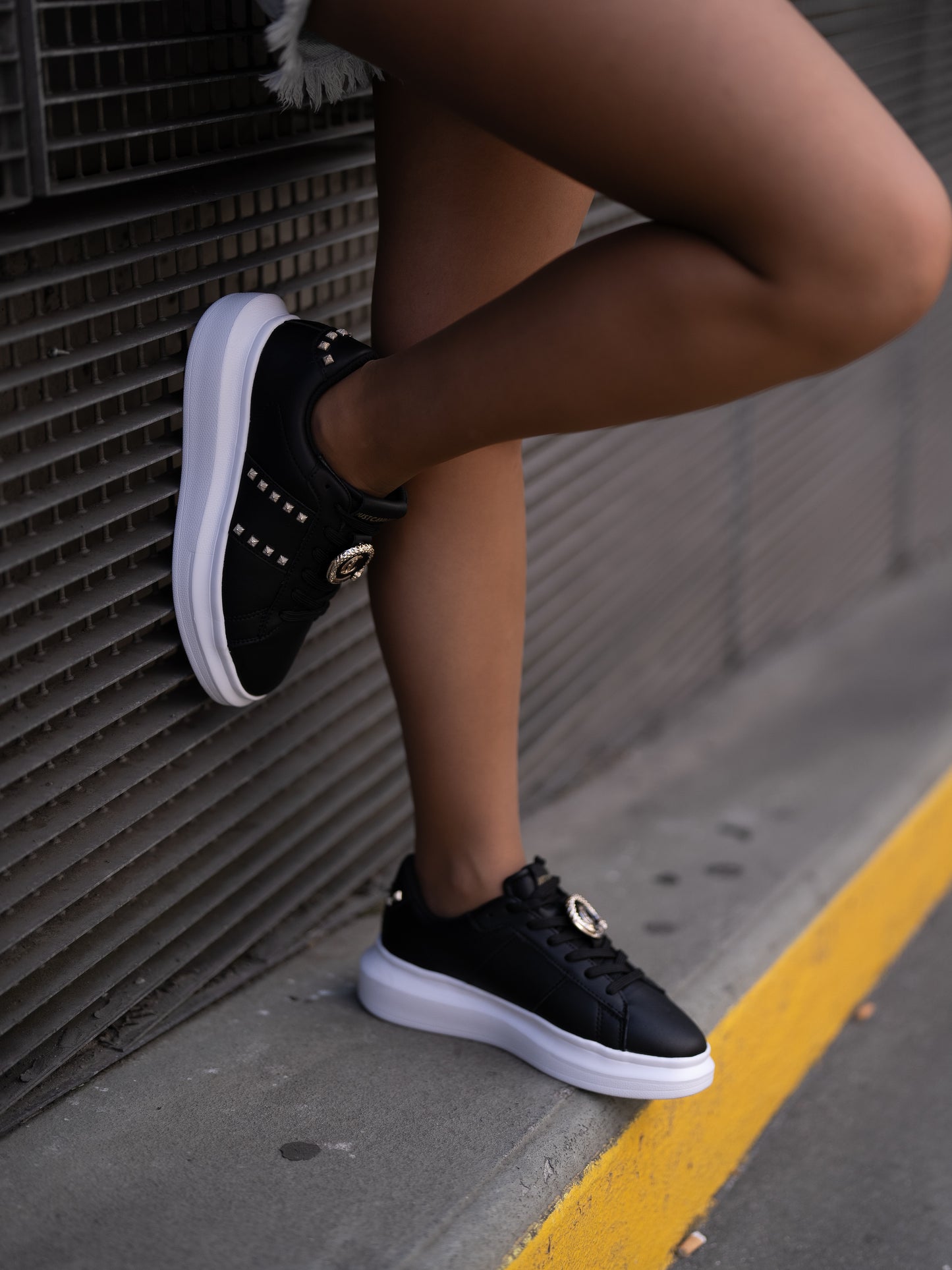 Black sneaker