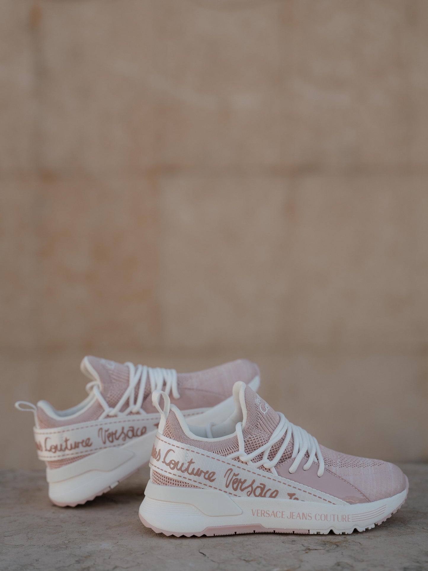 Pink sneaker