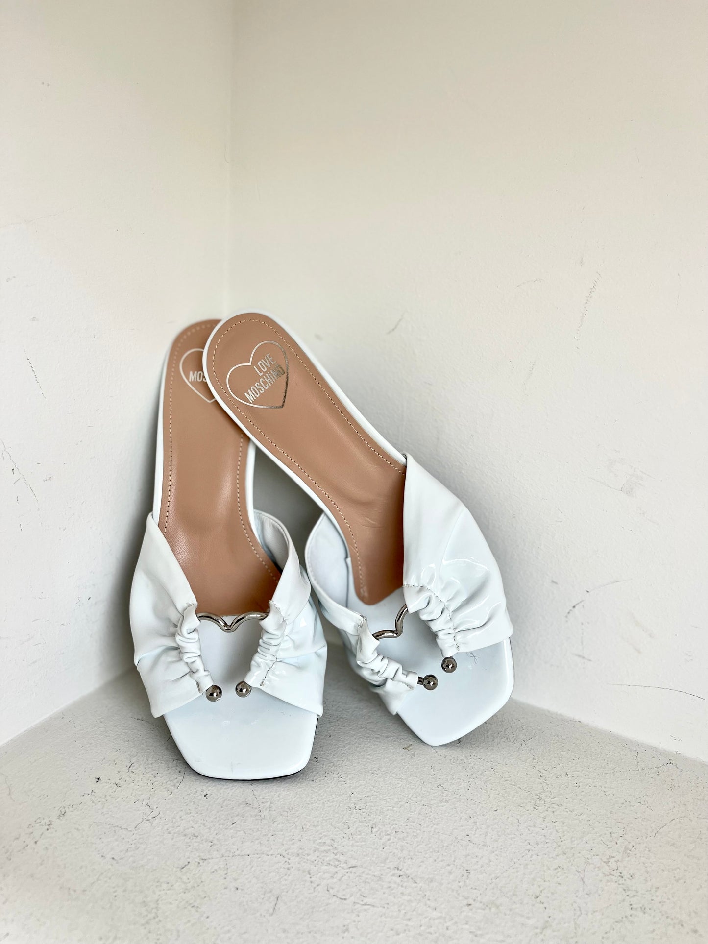 White sandal