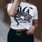 Leopard logo t-shirt