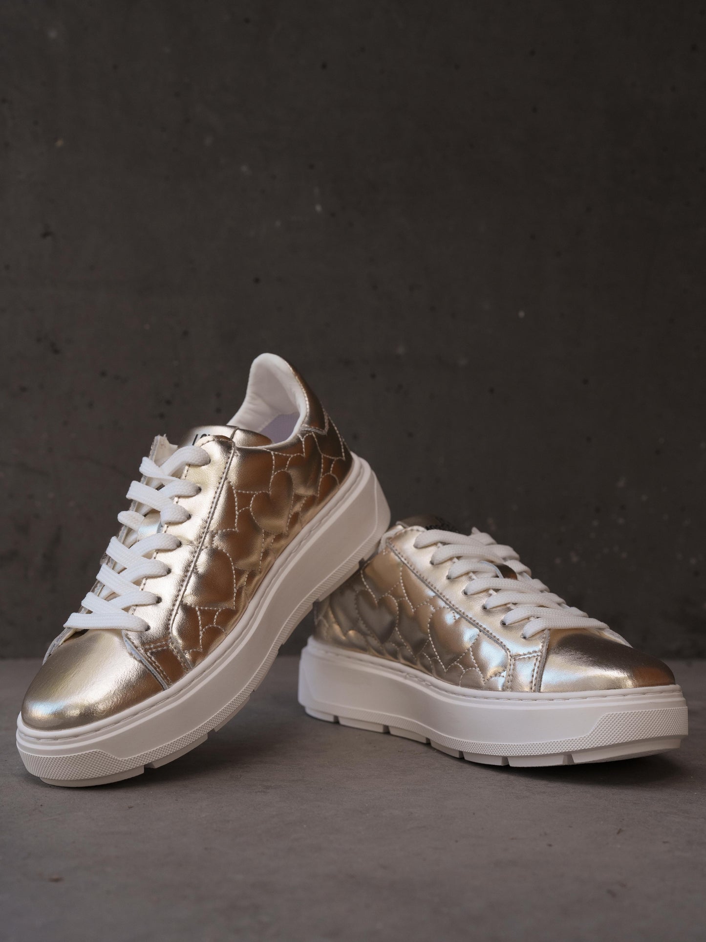 Gold sneaker