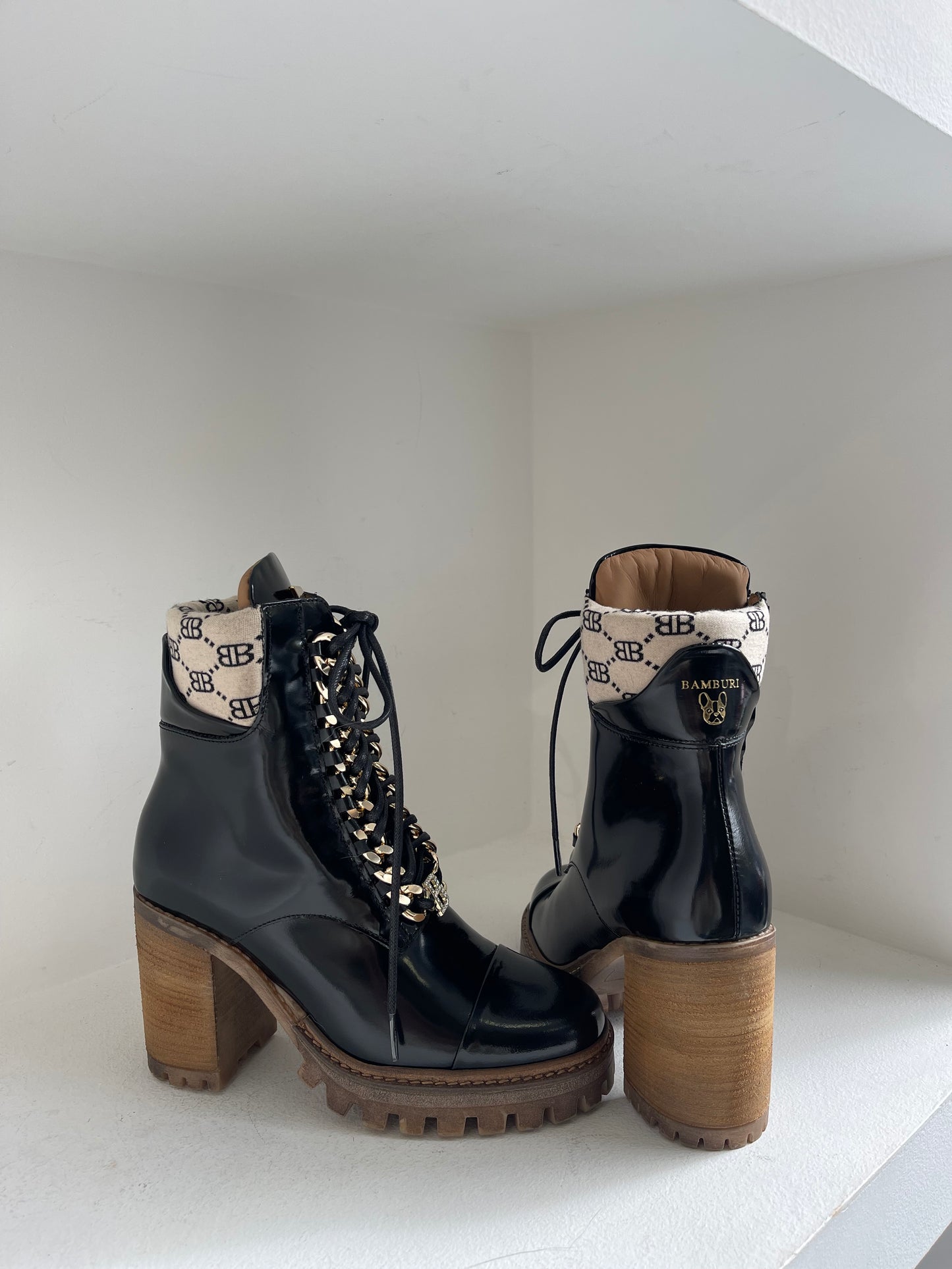 High boot black