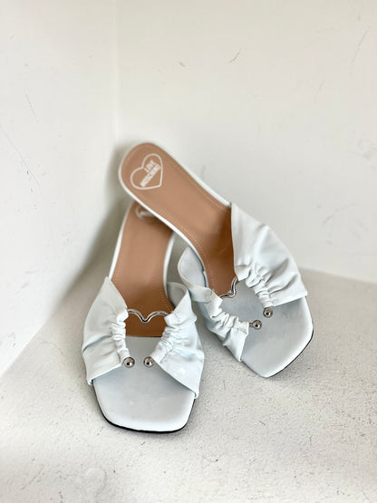 White sandal