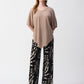 Abstract Casual Wide-leg Trousers