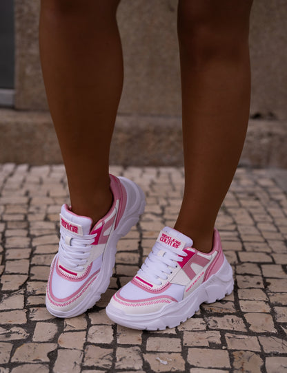 Pink sneaker