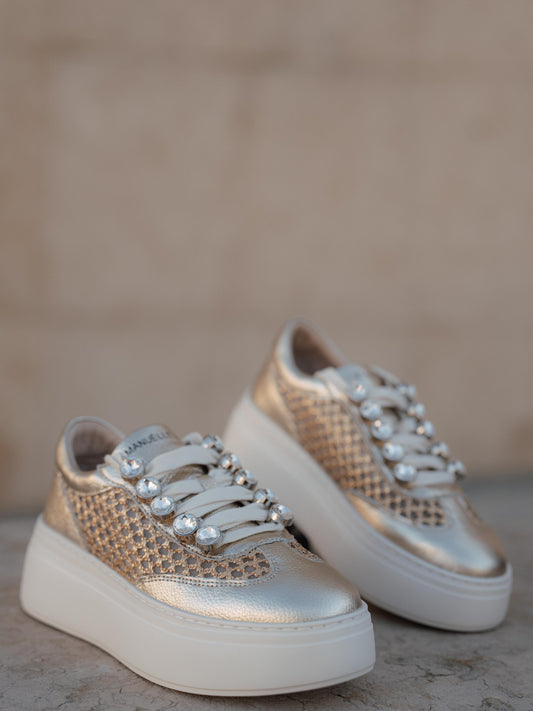 Bice gold sneaker