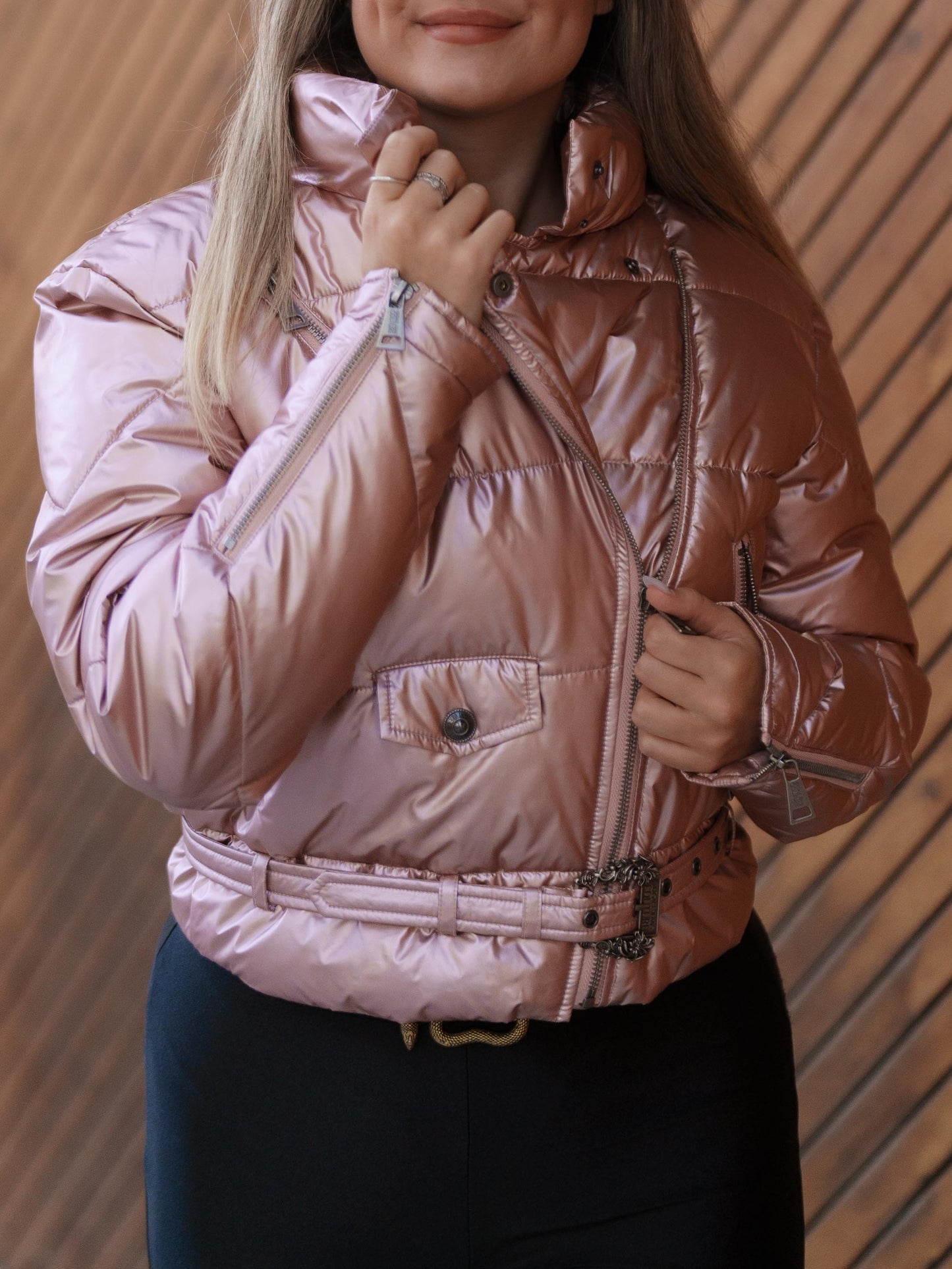 Pink coat