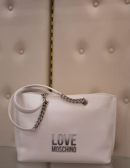 Silver chain bag