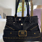 Black jeans bag