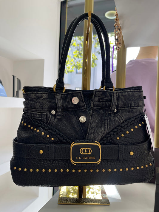 Black jeans bag