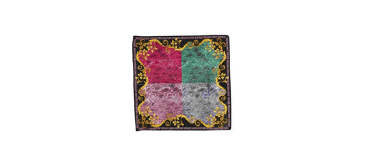 Multicolor versace scarf