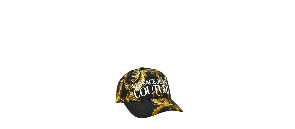 Cap with crome couture