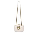 Small snake white purse