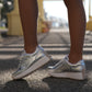 Silver sneaker