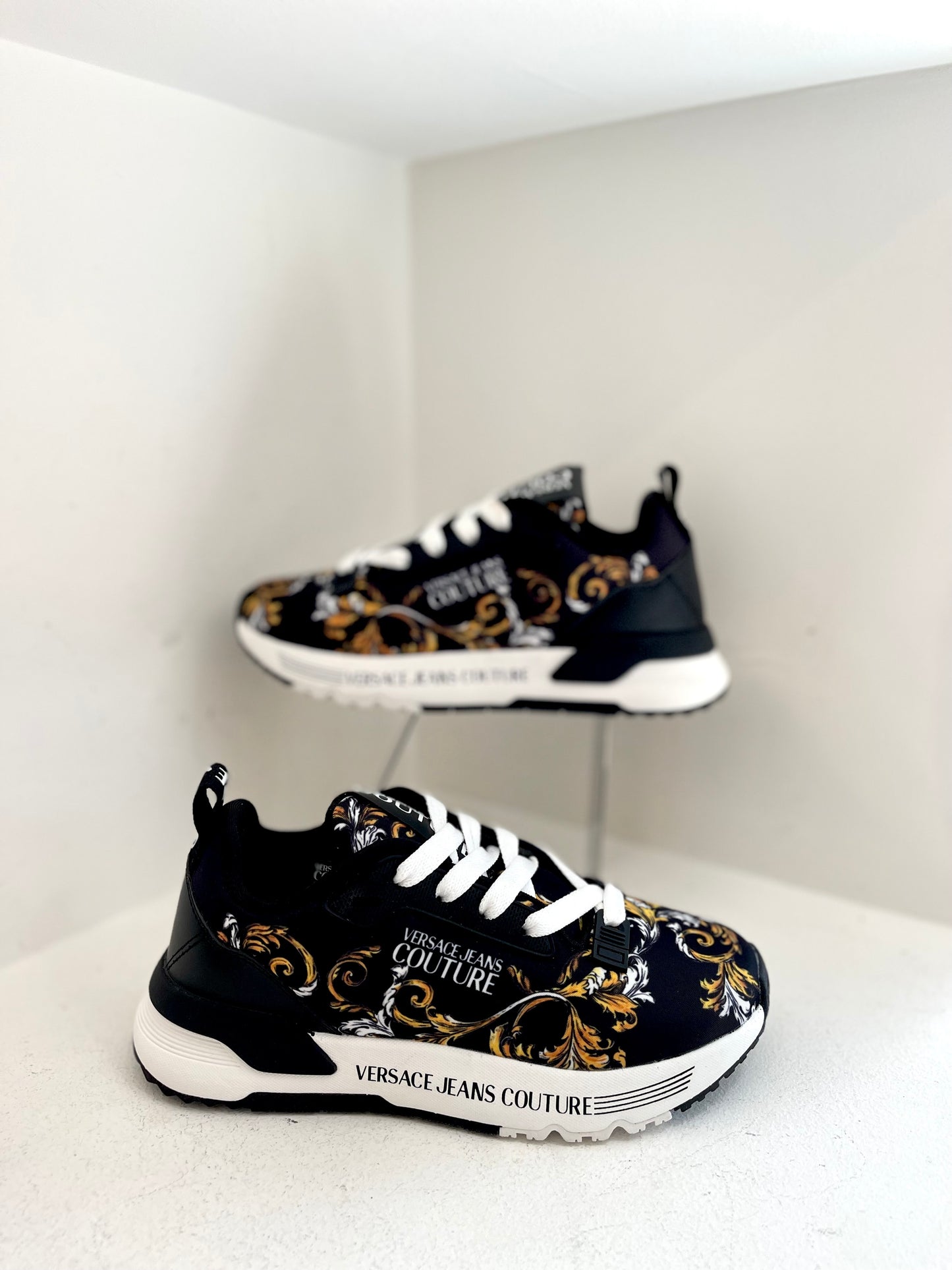 Barocco-print sneakers